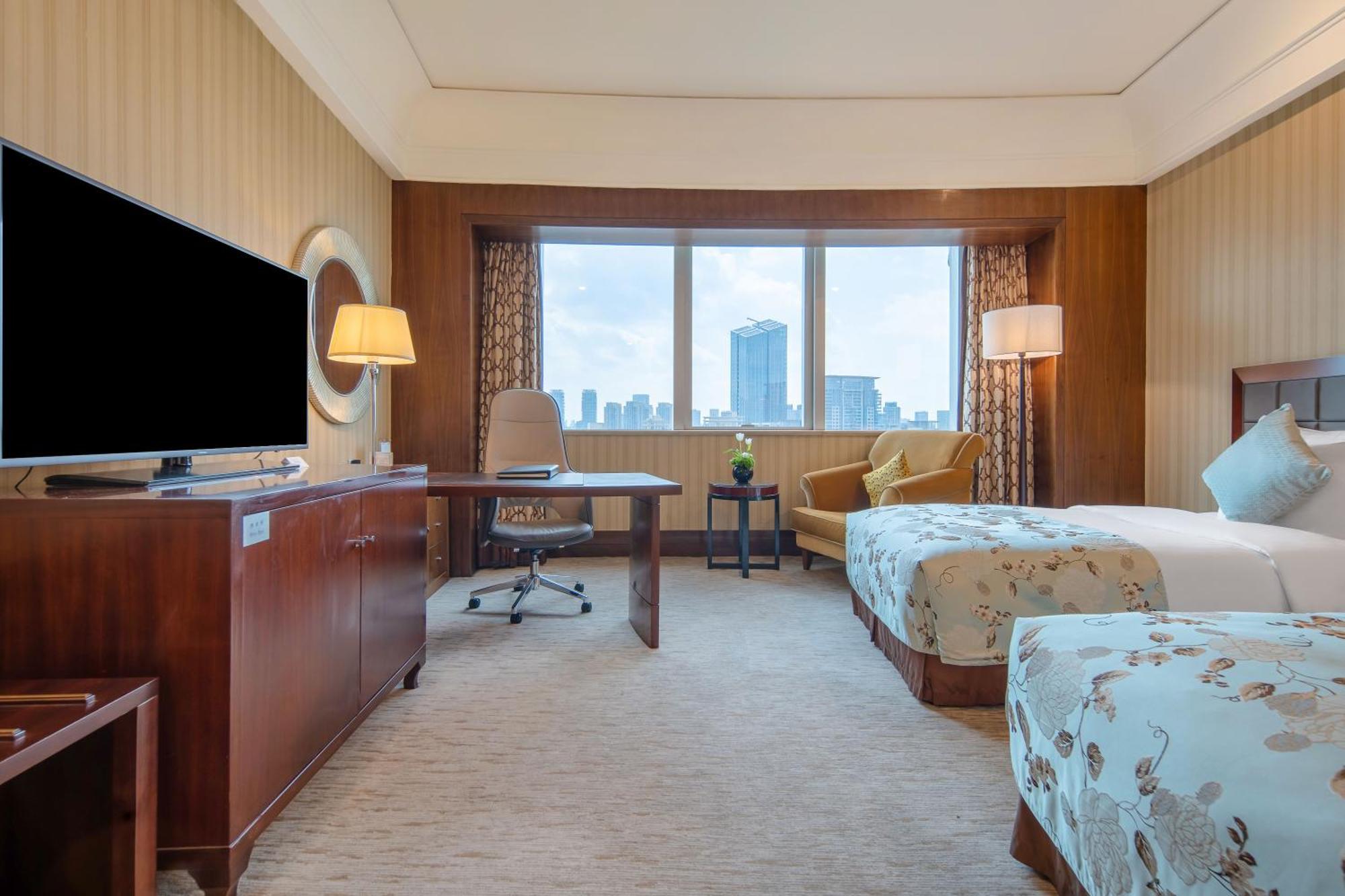 Wuhan Jin Jiang International Hotel Buitenkant foto