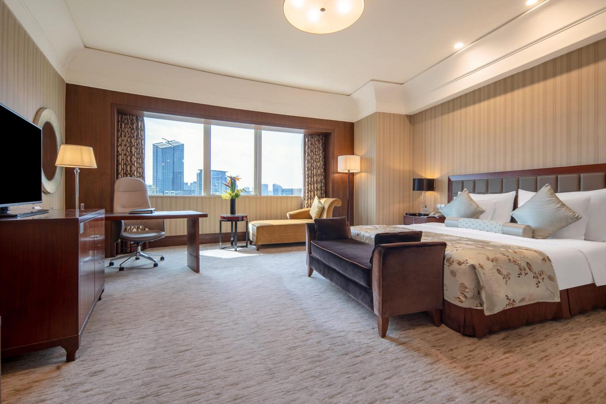 Wuhan Jin Jiang International Hotel Buitenkant foto