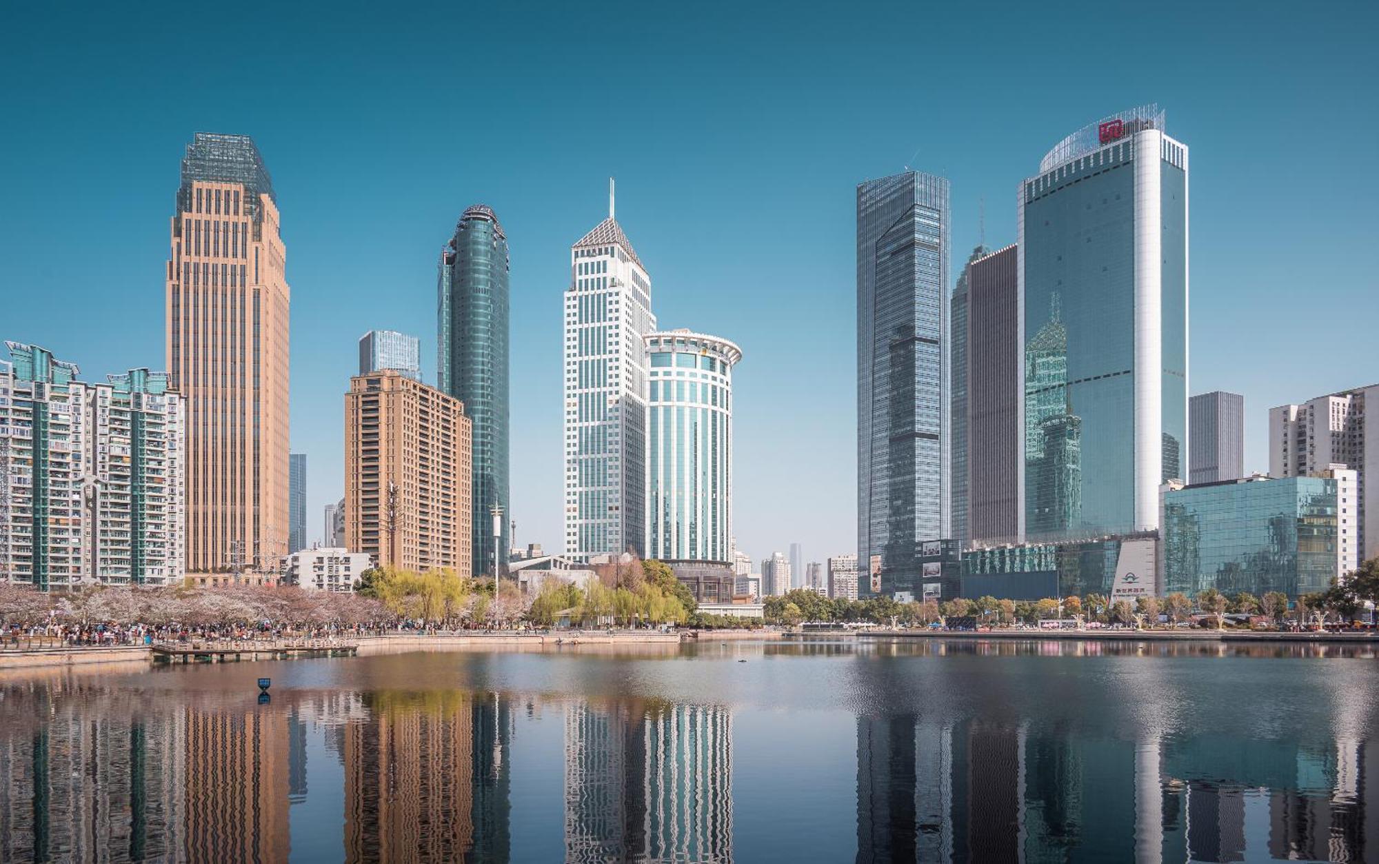 Wuhan Jin Jiang International Hotel Buitenkant foto