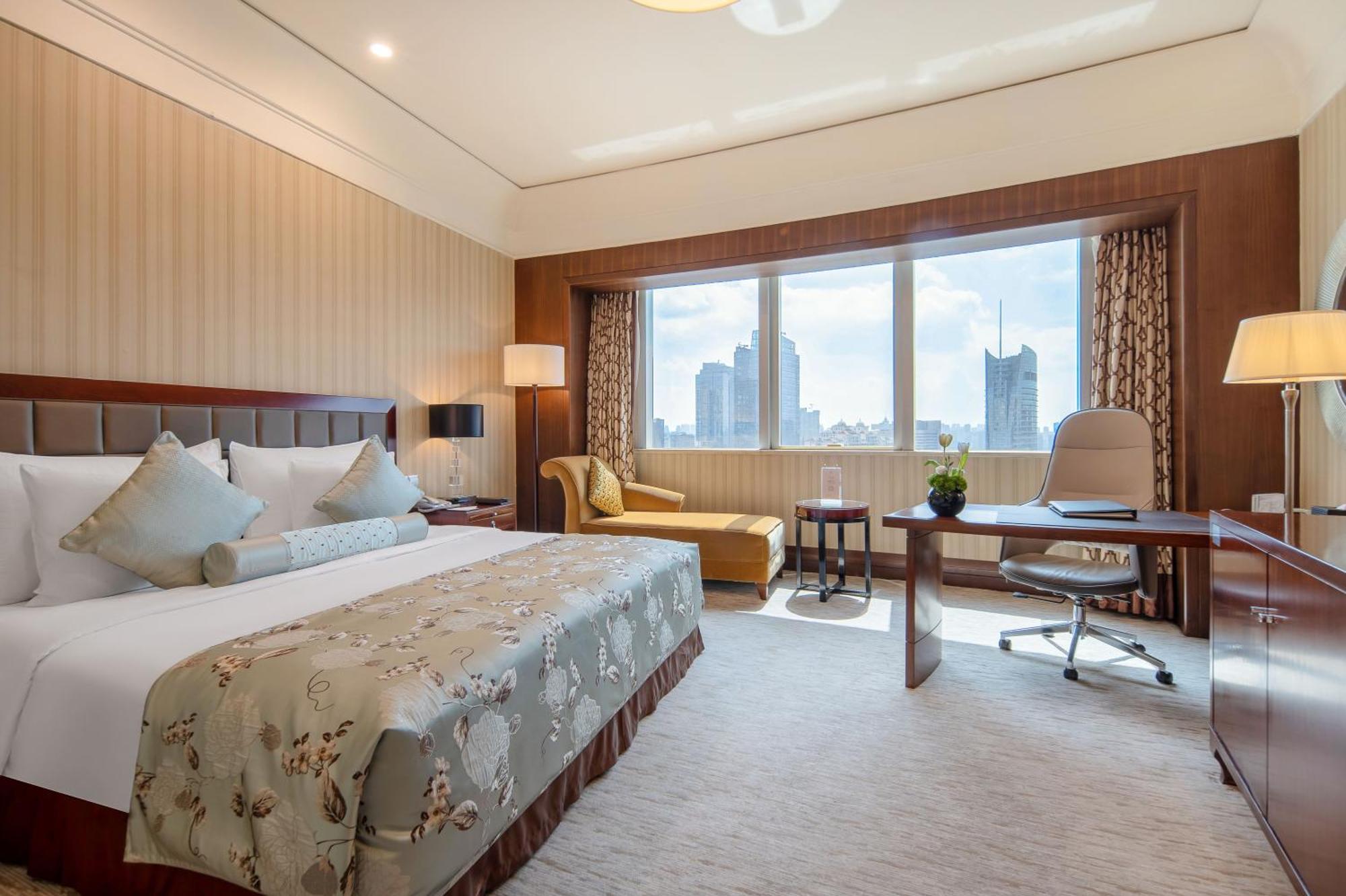 Wuhan Jin Jiang International Hotel Buitenkant foto
